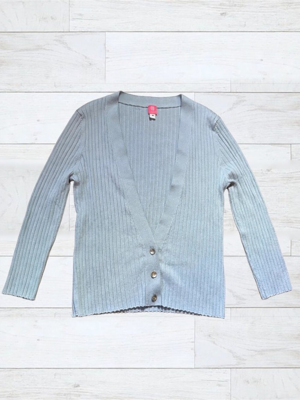 Douglas Hannant Wool Cashmere Silk Cardigan M